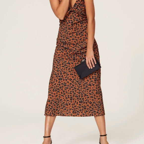 Slate & Willow Leopard Print Slip Dress - Picture 5 of 5